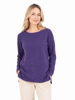 Bartolini Merino Wool Cashmere Tunic Sweater Made in Italy